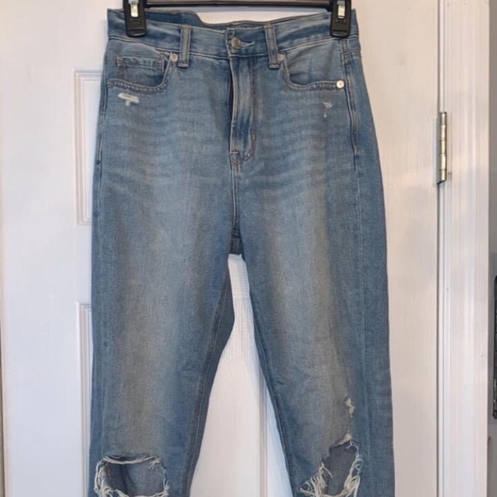 New American eagle mom jeans 0 long